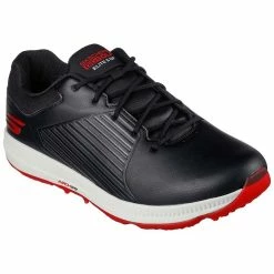 Skechers GO GOLF Elite 5 GF Golf Shoes Black/Red -Cheap Golf Apparel Store skechers go golf elite 5 golf shoes black red 214065 bkrd front itempicture