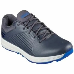 Skechers GO GOLF Elite 5 GF Golf Shoes Grey/Blue 7 Skechers GO GOLF Elite 5 GF Golf Shoes Grey/Blue -Cheap Golf Apparel Store skechers go golf elite 5 golf shoes grey blue 214065 bkrd front itempicture