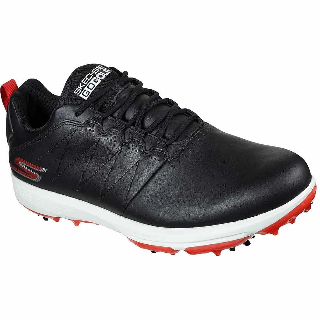 Skechers GO GOLF Pro V.4 Legacy Golf Shoes Black/Red 3 Skechers GO GOLF Pro V.4 Legacy Golf Shoes Black/Red - Image 3