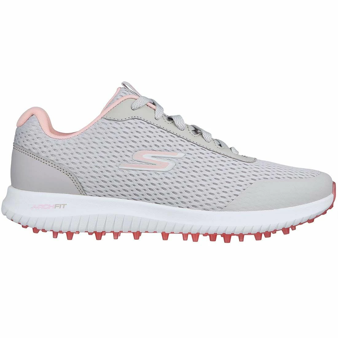 Skechers Women's GO GOLF Max Fairway 3 Golf Shoes Grey/Pink 1 Skechers Women's GO GOLF Max Fairway 3 Golf Shoes Grey/Pink