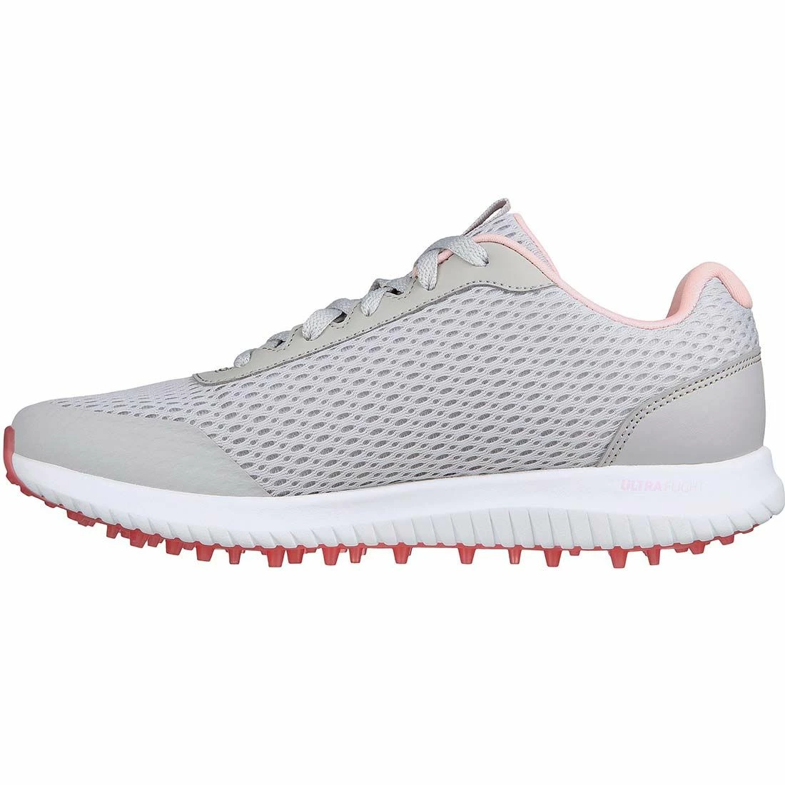 Skechers Women's GO GOLF Max Fairway 3 Golf Shoes Grey/Pink 4 Skechers Women's GO GOLF Max Fairway 3 Golf Shoes Grey/Pink - Image 4