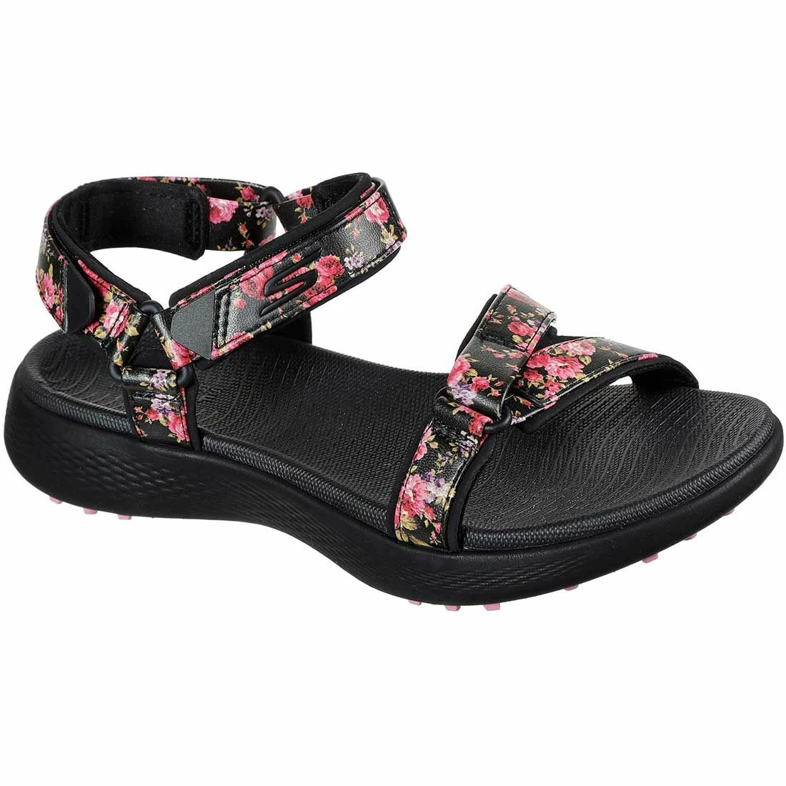 Skechers Women's GO GOLF 600 Garden Golf Sandals Black 1 Skechers Women's GO GOLF 600 Garden Golf Sandals Black