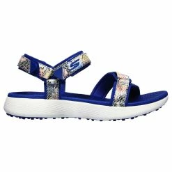 Skechers Women's GO GOLF 600 Charms Golf Sandals Blue/Multi