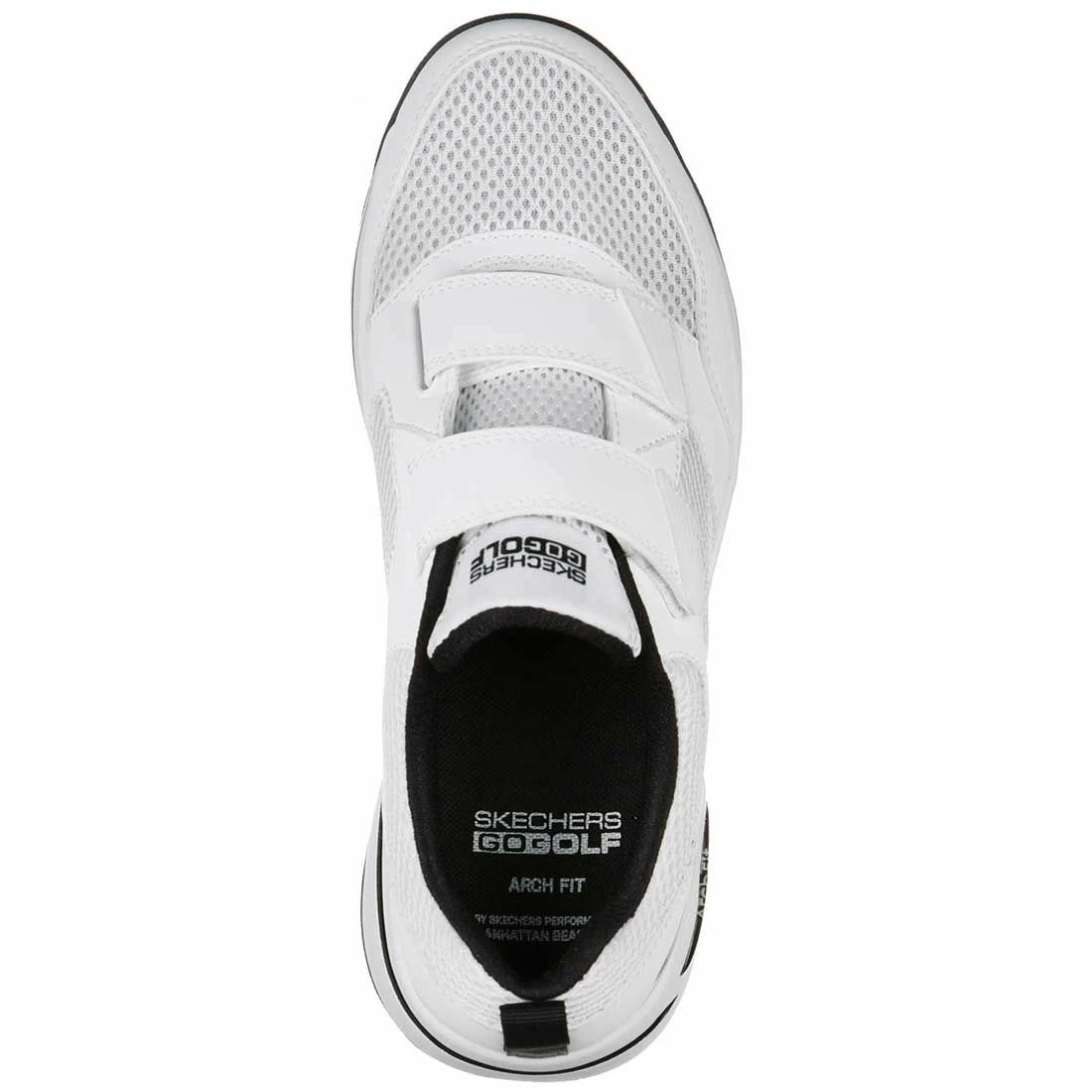 Skechers Women's GO GOLF Arch Fit Front Nine Golf Shoes White/Black 4 Skechers Women's GO GOLF Arch Fit Front Nine Golf Shoes White/Black - Image 4