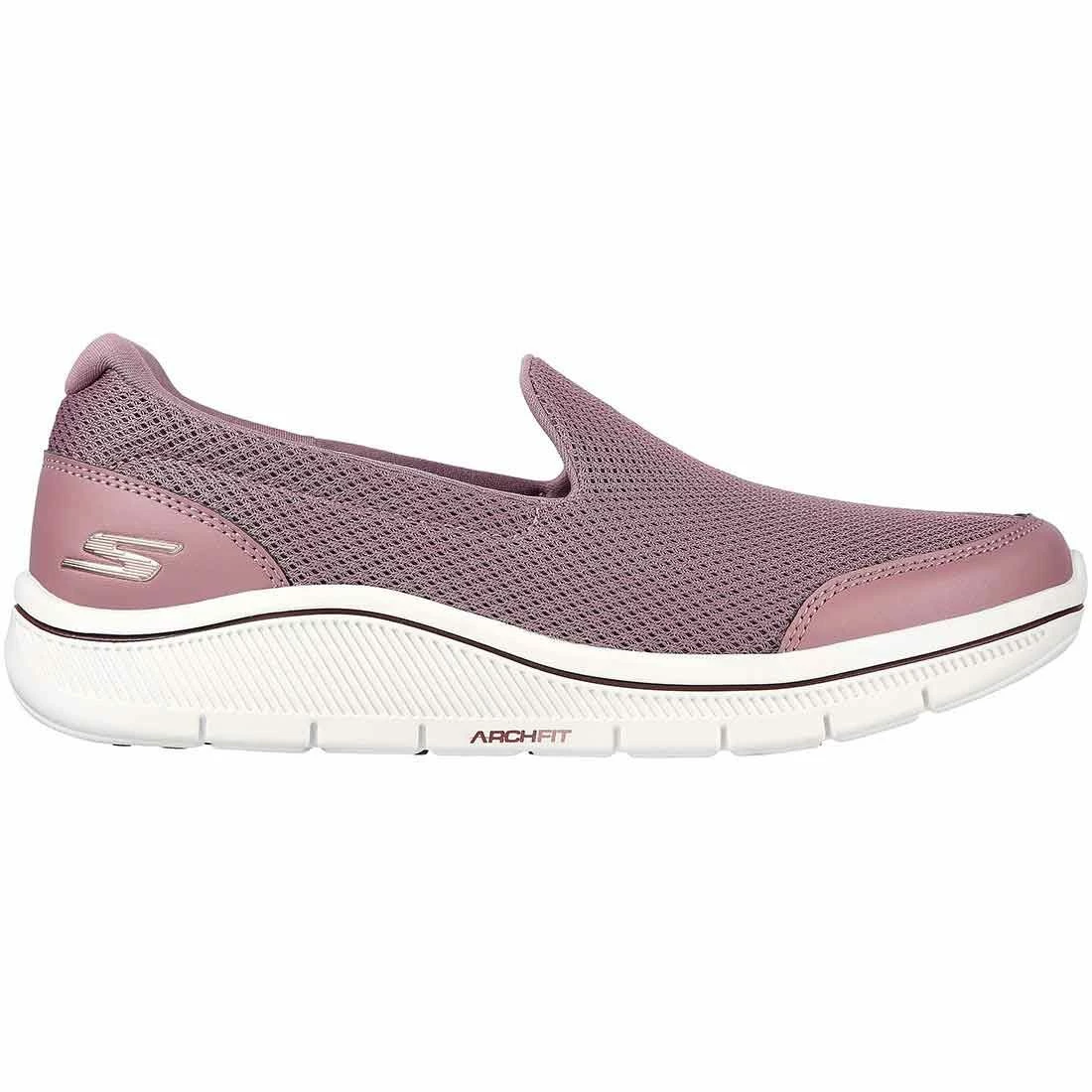 Skechers Women's GO GOLF Arch Fit Walk Relaxed Fit Golf Shoes Mauve 1 Skechers Women's GO GOLF Arch Fit Walk Relaxed Fit Golf Shoes Mauve