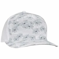 Srixon Limited Edition Hawaii Collection Hat -Cheap Golf Apparel Store srixon 2023 limited edition hawaii floral hat white itempicture