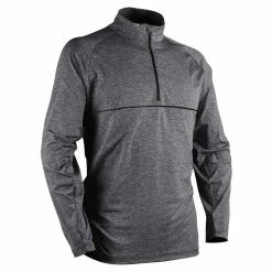 Sun Mountain Second Layer Pullover -Cheap Golf Apparel Store sun mountain 2020 second layer pullover steel heather