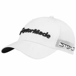 TaylorMade Tour Cage Hat -Cheap Golf Apparel Store taylormade 2022 tour cage hat white hero itempicture