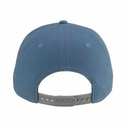 TaylorMade 5 Panel Flat Bill Hat -Cheap Golf Apparel Store taylormade 2023 5 panel flat bill hat blue back itempicture