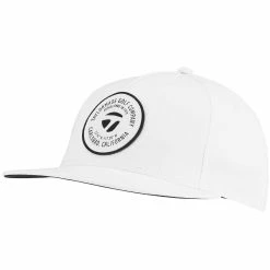 TaylorMade 5 Panel Flat Bill Hat -Cheap Golf Apparel Store taylormade 2023 5 panel flat bill hat white itempicture