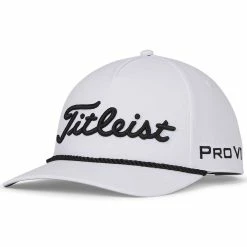 Titleist Tour Rope Hat -Cheap Golf Apparel Store titleist 2023 tour rope hat white black itempicture