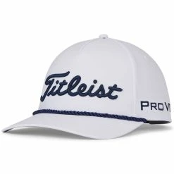 Titleist Tour Rope Hat -Cheap Golf Apparel Store titleist 2023 tour rope hat white navy itempicture