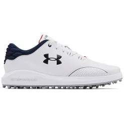 Under Armour Charged Draw Sport SL Golf Shoes White