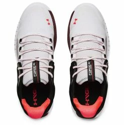 Under Armour HOVR Forge RC Golf Shoes White/Black 9 Under Armour HOVR Forge RC Golf Shoes White/Black -Cheap Golf Apparel Store under armour hovr forge rc golf shoes white black top itempicture